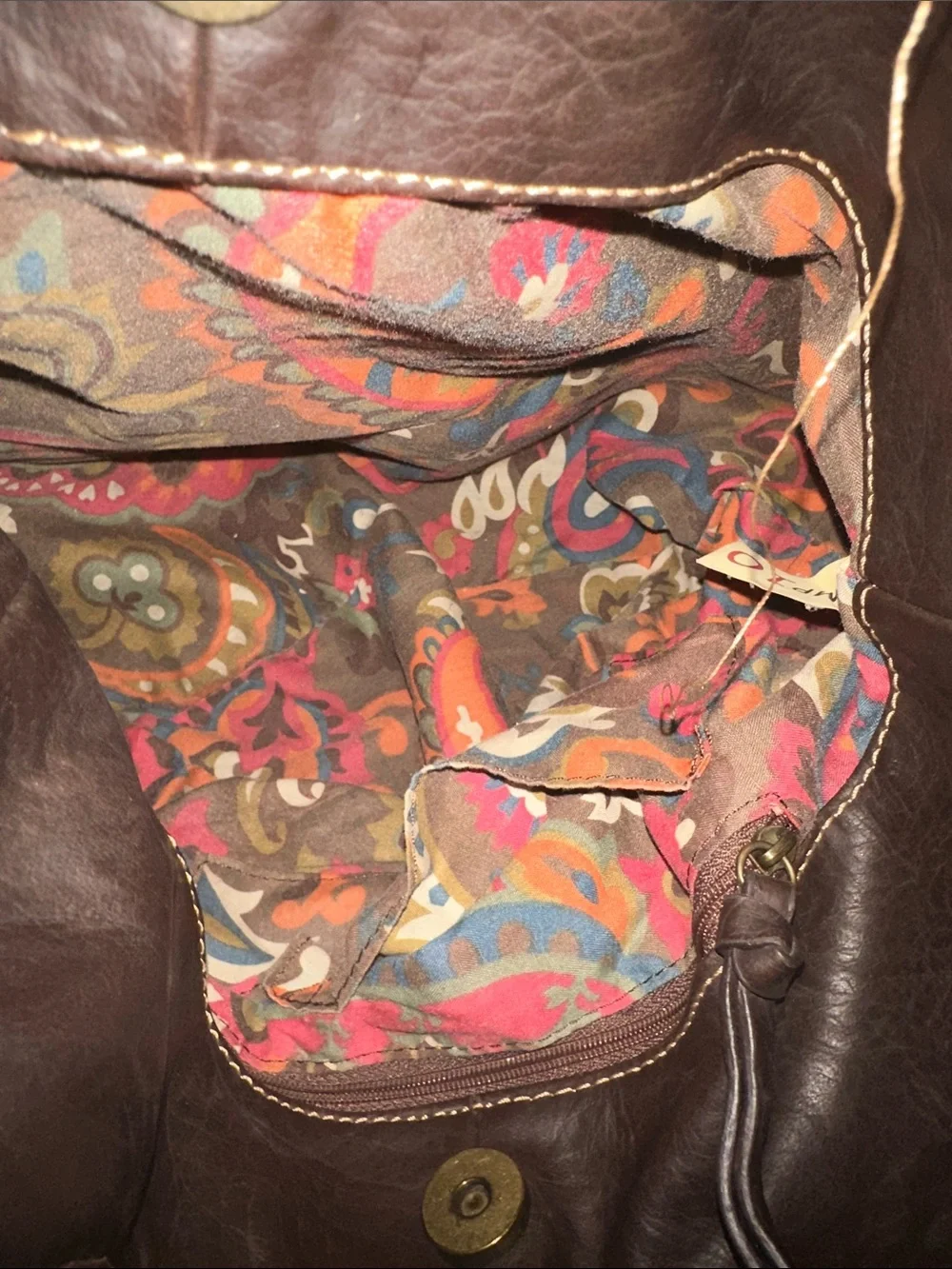 Patchwork Multicolor Leather Hobo Bag - Casual Shoulder Tote